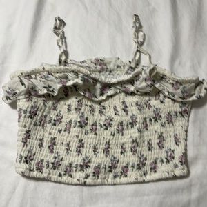 Floral Crop Top
